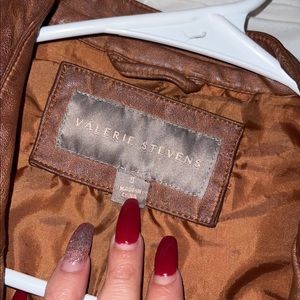 Brown jacket hardly worn